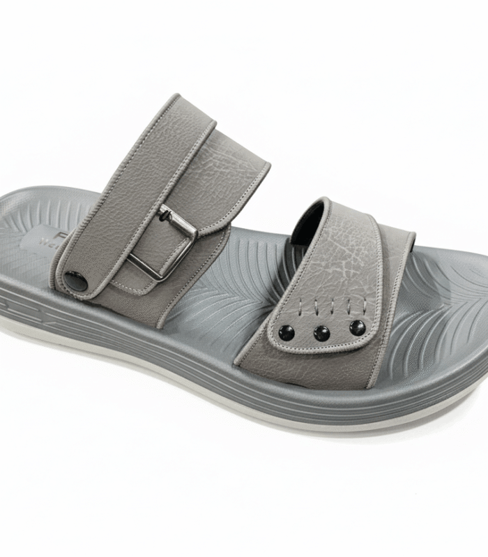 Ultra-Light Men’s Comfort Sandals – Dual Strap Casual Slides